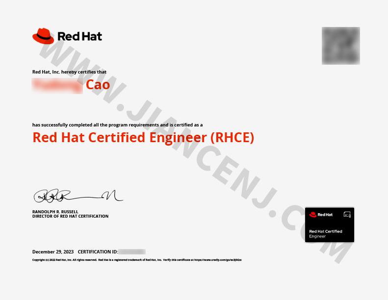 曹郁東 RHCE.jpg 曹郁東 RHCE.jpg